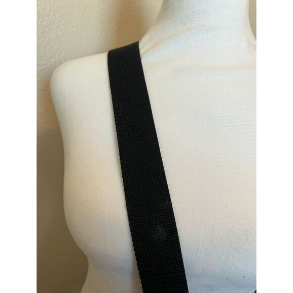 KATE SPADE MESSENGER BAG PURSE DIAPER BAG LAP TOP BAG BLACK NYLON MADE IN USA - Picture 10 of 12